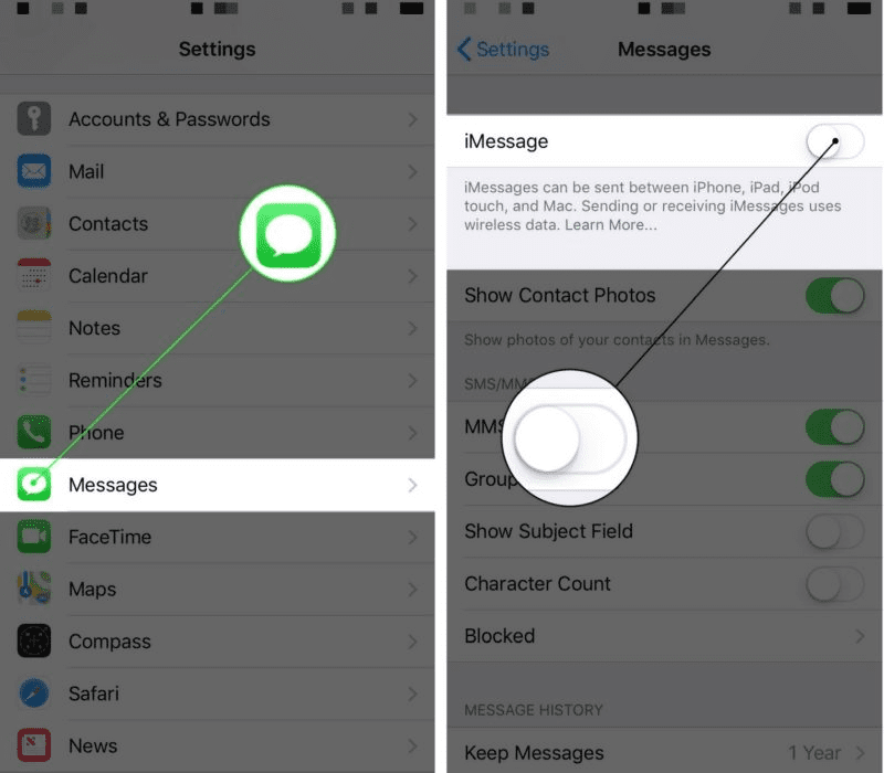 Comment réparer iMessage en panne sur l'iPhone