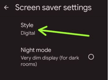 Modifier le style d'horloge de l'écran de verrouillage du Pixel 6