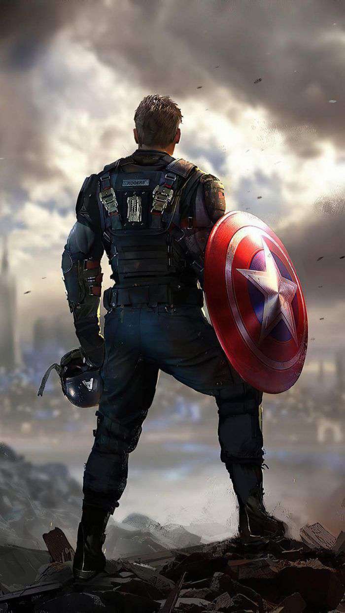 Captain America HD Fond d'écran iPhone 8 Plus 