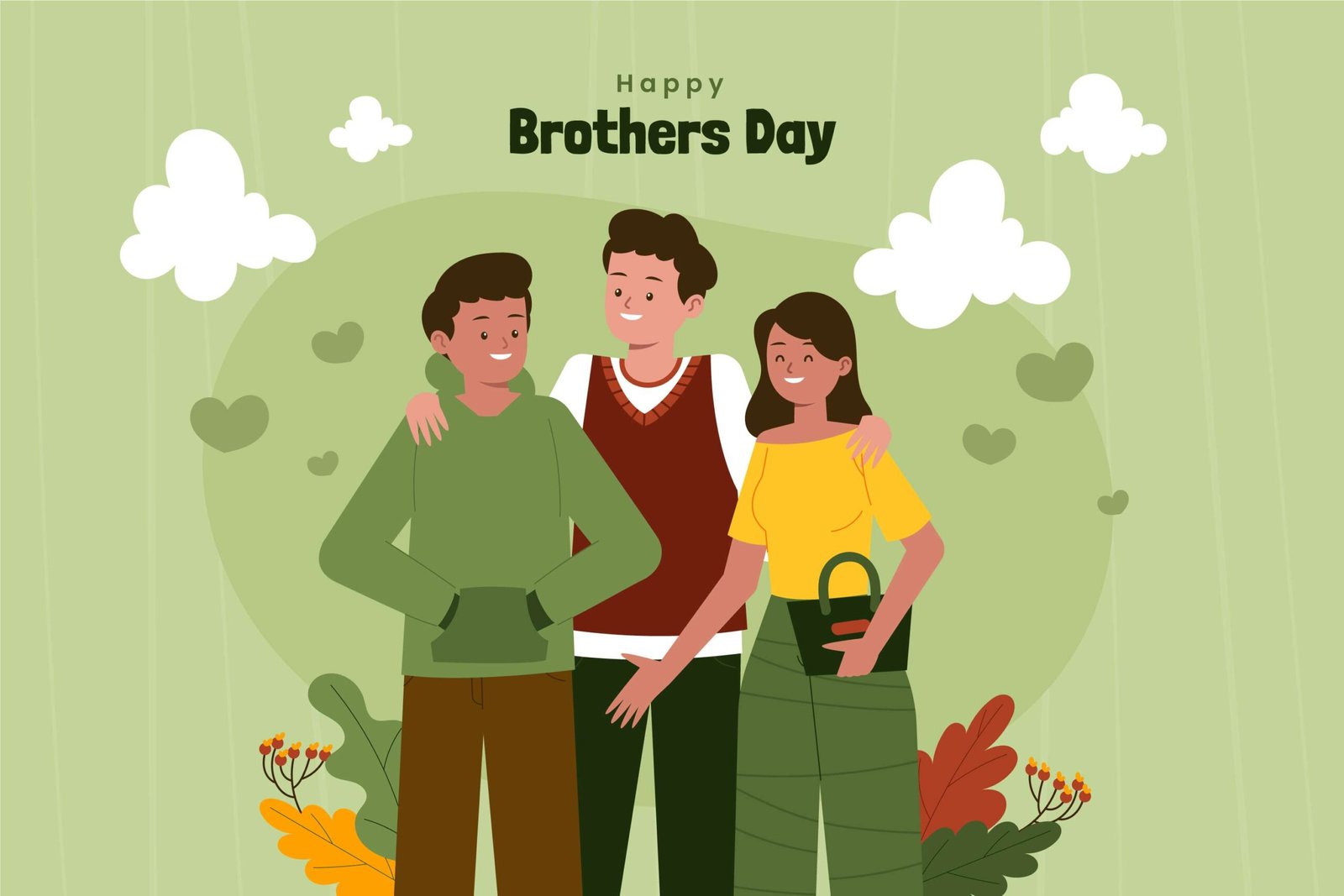 Journée nationale des frères HD fond d'écran télécharger