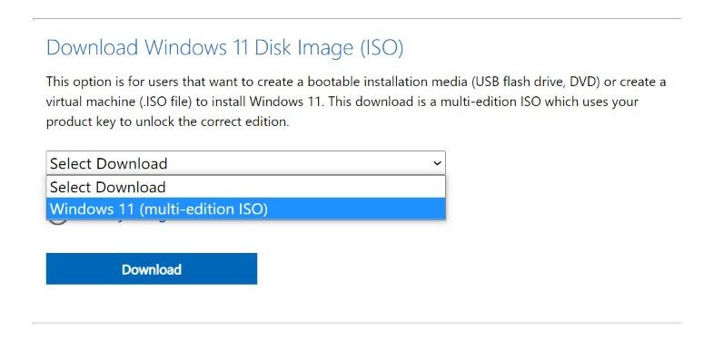 télécharger Windows 11 ISO