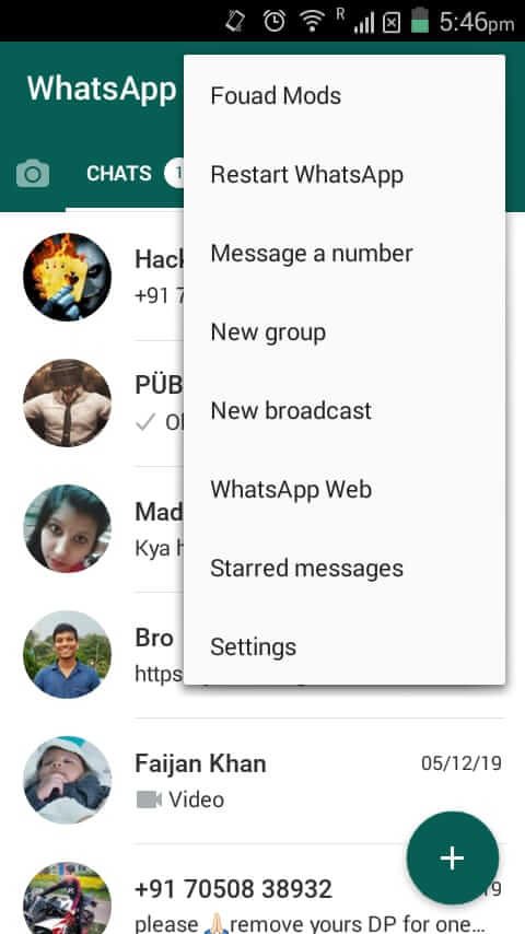 Fouad WhatsApp Télécharger v9.27 Dernière mise à jour [2022]