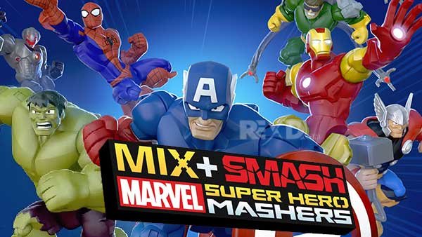 Mix+Smash Marvel Mashers 1.5 Apk Mod + Données pour Android