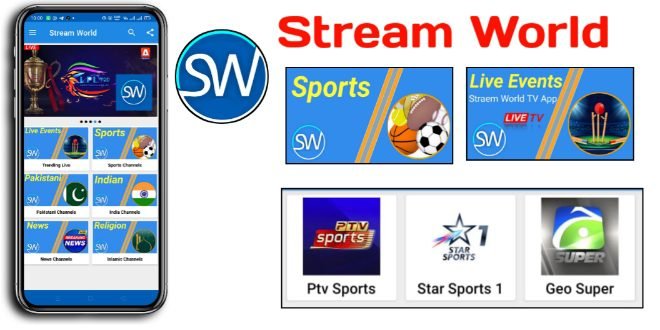 Straem World TV APK Télécharger maintenant ||  Application de match de cricket en direct -