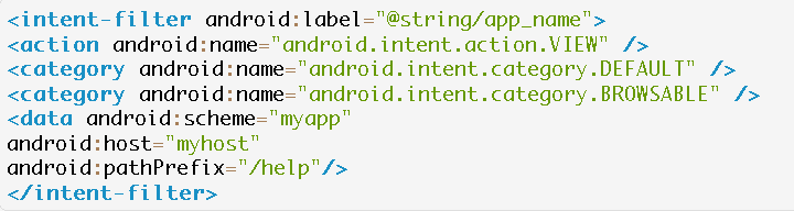 what is deep link android
