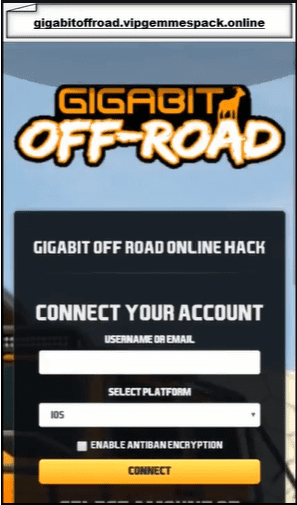 how to enter cheat codes in gigabit offroad android