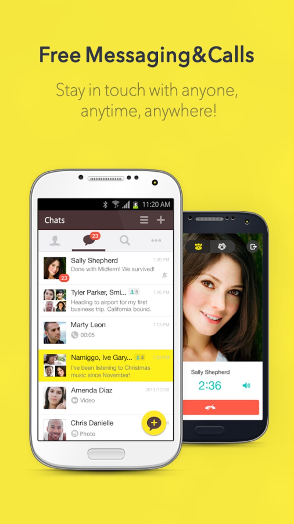 KakaoTalk: SMS d'appels gratuits APK pour Android - Télécharger