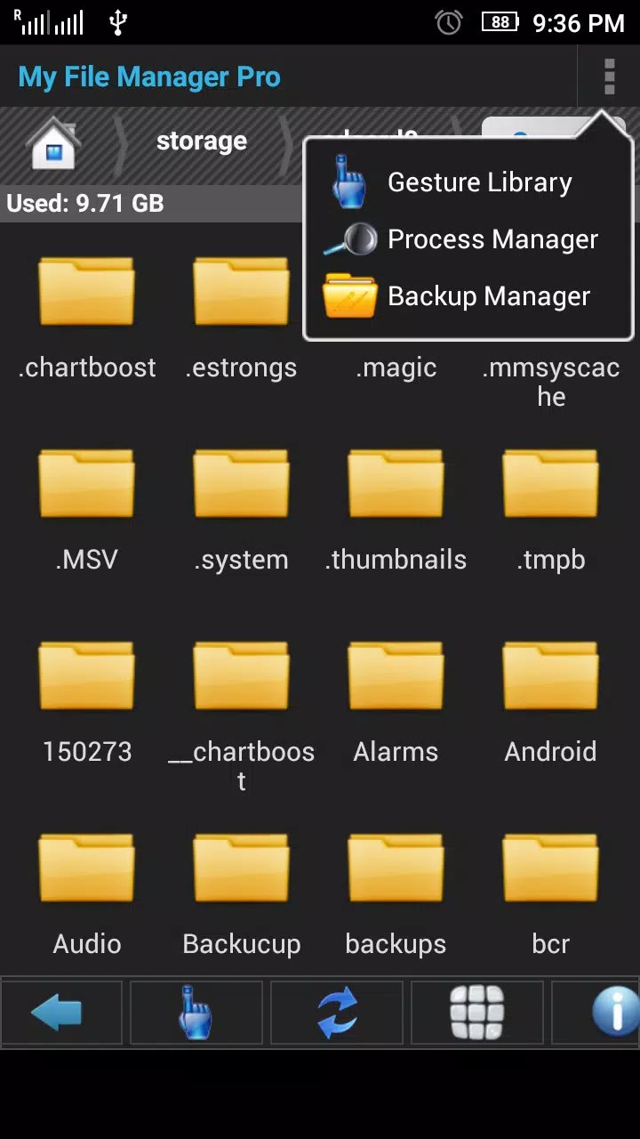Mon gestionnaire de fichiers Pro pour Android - Téléchargez l'APK