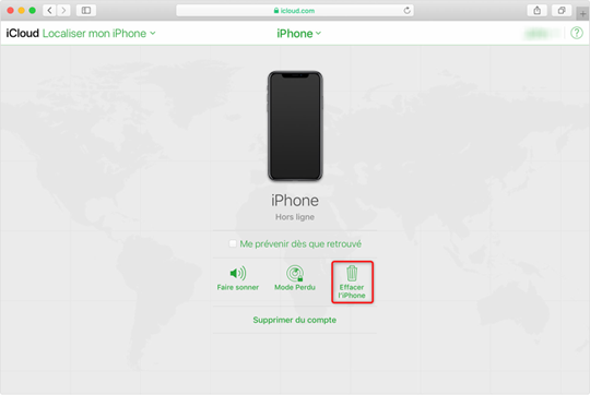iPhone/iPad est lié à un identifiant Apple