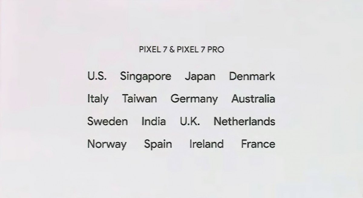 Les précommandes Pixel 7 et 7 Pro commencent, Pixel Watch également disponible