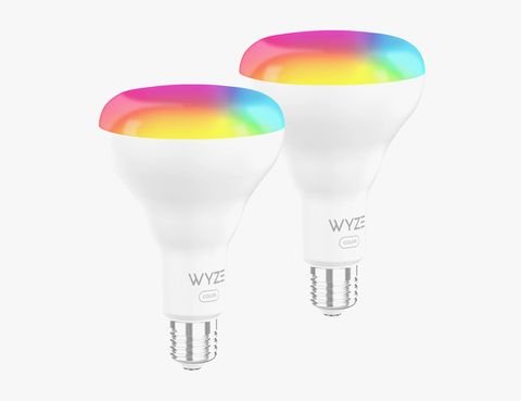 ampoules colorées