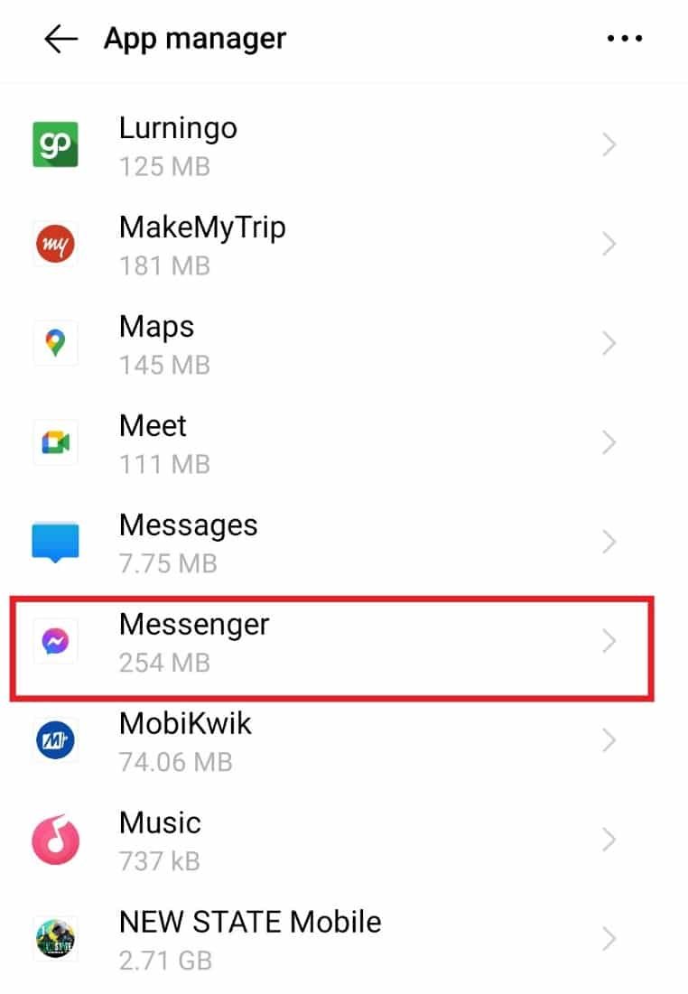 Ouvrez Messager.  Les 10 meilleures façons de corriger l'erreur de chargement des médias dans Facebook Messenger