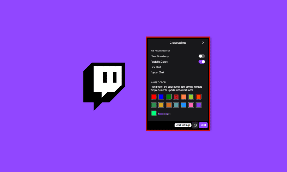 Comment changer la couleur du chat Twitch sur mobile