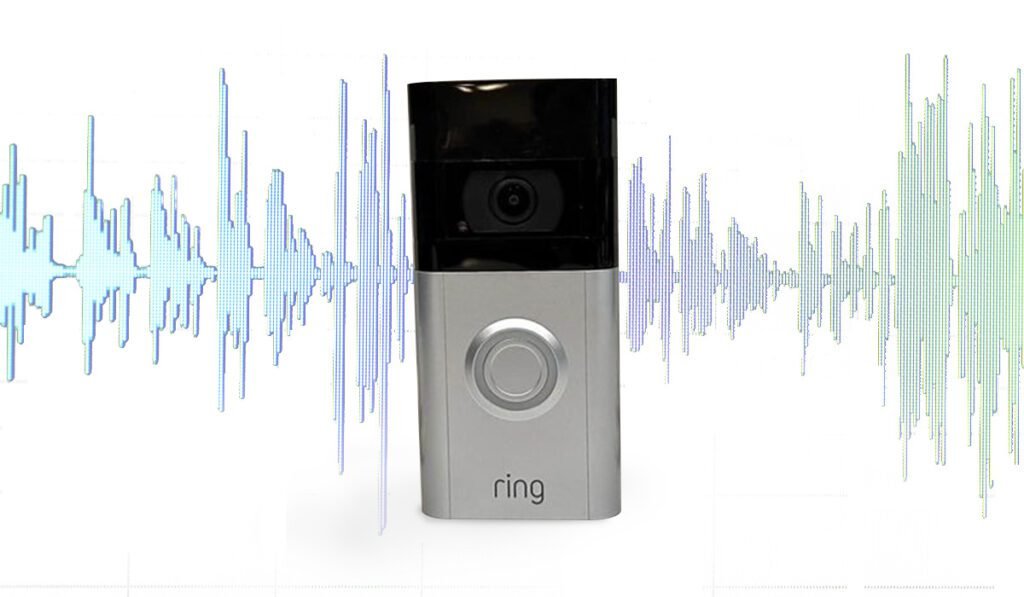Amazon Ring sur onde audio